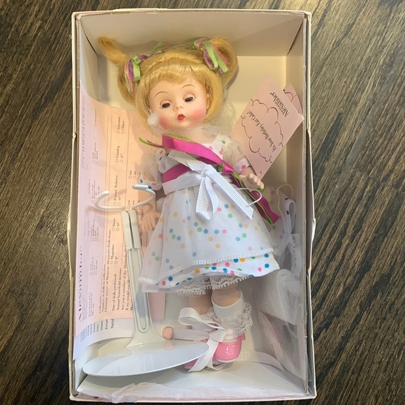 Madame Alexander-It’s Your Birthday, Eat Cake! Doll - Picture 1 of 3